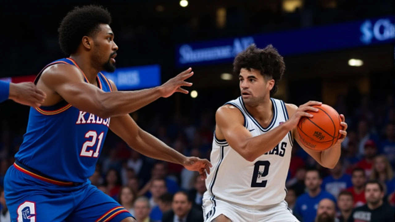 Cameron Boozer's 18 points lift No. 5 Duke to 78-66 win over No. 24 Kansas in Champions Classic